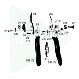 Cliquet pour Felco 2-6-10-11-12-13 Cliquet pour Felco 2-6-10-11-12-13