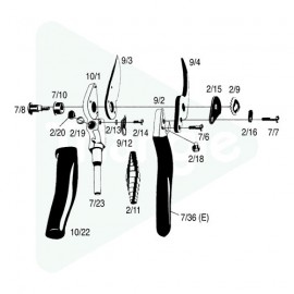 Lame pour Felco 9 et 10 Lame pour Felco 9 et 10