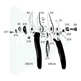 Lame pour Felco 2, 4 et 11 Lame pour Felco 2, 4 et 11