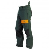 Pantalon forestier avec protection frontale