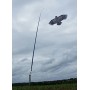 Mât pour cerf-volant effaroucheur