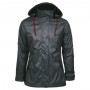 Veste de travail noire pour femme