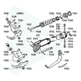 Axe bielle/piston pour Paterlini Futura
