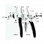 Anneaux de fixation pour sécateurs Felco 2-6-7-8-9-10-11-12-13