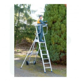 Plateforme aluminium à hauteur réglable - Tout terrain