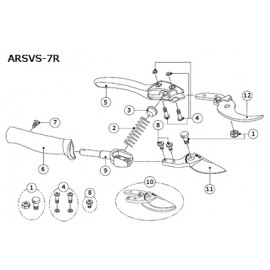Lame de rechange pour ARS VSR Lame de rechange pour ARS VSR