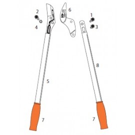 Branche droite pour ebrancheur TUCANO Branche droite pour ebrancheur TUCANO
