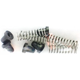 Ressorts +but&eacute;es (x5) pour Pradines P123 et P128