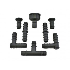 Kit de raccord pour tuyau poreux 16mm Kit de raccord pour tuyau poreux 16mm