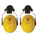 Coquilles anti-bruit pour casque