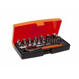 Jeu de douille 1/4 BAHCO 25pcs