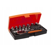Jeu de douille 1/4 BAHCO 25pcs