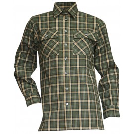Chemise canadienne Matelass&eacute; vert 