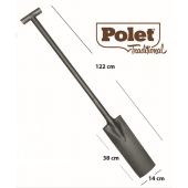 Louchet d'arrachage 100% acier