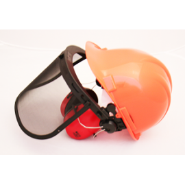 Casque de d&eacute;broussaillage