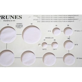 Calibreur prunes Calibreur prunes
