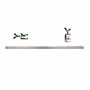Barre outil rallongé 600mm pour houe maraîchère