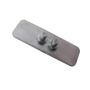 Lot de 10 soutien-plante en inox
