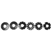 6 disques standards de rechange Earthway