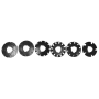 6 disques standards de rechange Earthway