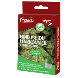 Recharges phéromone pour mineuse du marronnier Recharges phéromone pour mineuse du marronnier