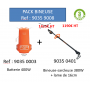 Pack bineuse Bahco + batterie 400W