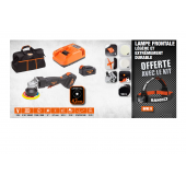 Kit bahco polisseuse d'angle 18V