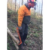 Sapie manche en acier ajouré