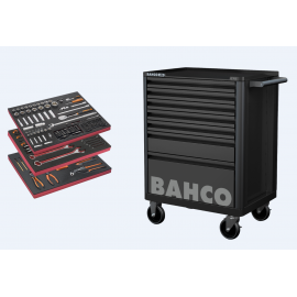 * Servante BAHCO 7 Tiroirs - noir - 216 outils * Servante BAHCO 7 Tiroirs - noir - 216 outils