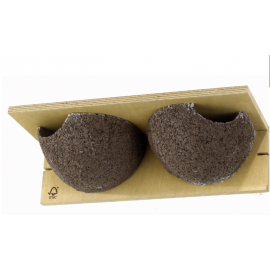 Nichoir pour Hirondelle - bois et béton Nichoir pour Hirondelle - bois et béton