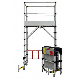 Echafaudage aluminium roulant - pliant - Echafaudage aluminium roulant - pliant -