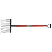 Fourche &agrave; dents rondes manche bois 1m20