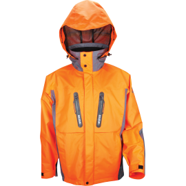 Veste d&eacute;perlance et respirante orange