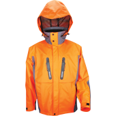 Veste d&eacute;perlance et respirante orange