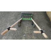 2 Poign&eacute;es ergonomiques-r&eacute;glables max &Oslash; 38 mm