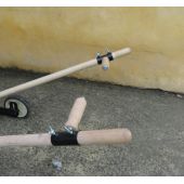 2 Poign&eacute;es ergonomiques-r&eacute;glables max &Oslash; 38 mm