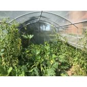 Serre 4 saisons Poly&eacute;thyl&egrave;ne 3 m + a&eacute;ration