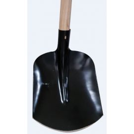 Pelle &agrave; sable noire Triangle (larg 25cm) sans manche