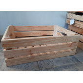 2 caisses en bois pour fruits/l&eacute;gumes