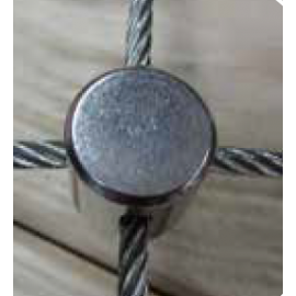 Serre-c&acirc;ble croisillon pour v&eacute;g&eacute;c&acirc;ble