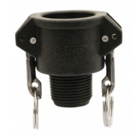 Raccord &agrave; cames polypropyl&egrave;ne