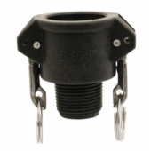 Raccord &agrave; cames polypropyl&egrave;ne