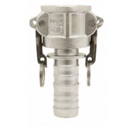 Raccord &agrave; cames inox