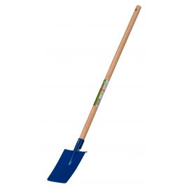 Louchet m&eacute;tallique, manche bois 70cm, enfant