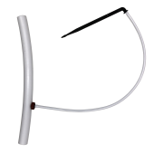 Kit goutteur avec tubing et piquet coud&eacute;