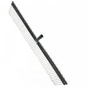 Balai &agrave; gazon et &agrave; feuilles