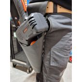 Porte &eacute;lagueuse et s&eacute;cateur &eacute;lectrique en cuir