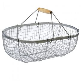 Paniers &agrave; r&eacute;colte galvanis&eacute;s