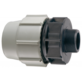 Raccord &agrave; compression PLASSON 1"M