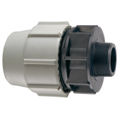 Raccord &agrave; compression PLASSON 1"M